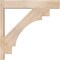 Ekena Millwork Merced Block Smooth Outlooker, Douglas Fir, 5 1/2"W x 26"D x 26"H OUT06X26X26MRC05SDF - alternate 3